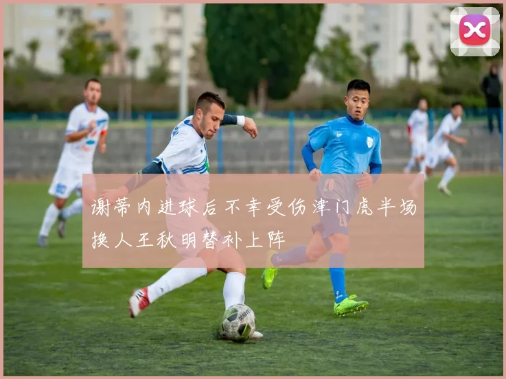 谢蒂内进球后不幸受伤津门虎半场换人王秋明替补上阵